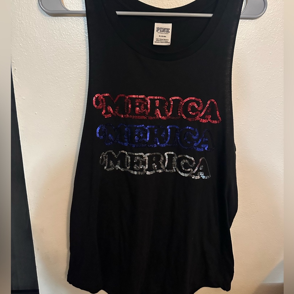 Merica PINK tank